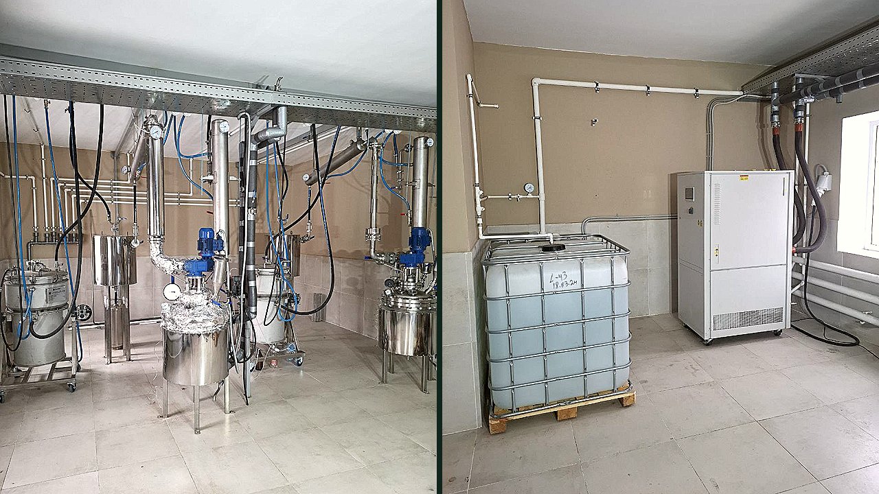 Цех Vegaboost: реакторная линия и участок с IBC